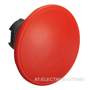 LPCB6164 Грибовидная кнопка, без монт. переходника, пружинный возврат, 60 мм, цвет красный