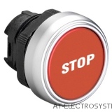 LPC B1134 Кнопка управления, толкатель красный, надпись &quot;STOP&quot;