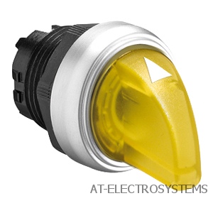 LPCSL1205 Переключатель с подсветкой 2 положения, 0-1, желтый
