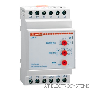 LVM30 A415 реле контроля уровня провод. жидкости, модульное исполнение, 110-127/380-415 VAC