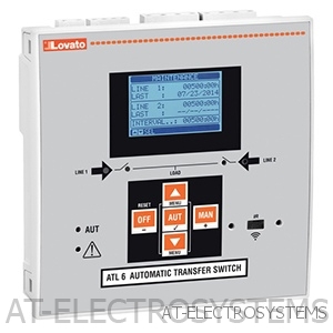 ATL600 Контроллер АВР с оптическим разъемом для контроля 2-х линий (144x144 мм), питание 110-240 В перем. напр.
