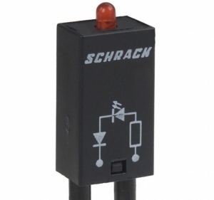 Модуль светодиодный  SOCKET LED MOD 12-48VAC/DC, Schrack
